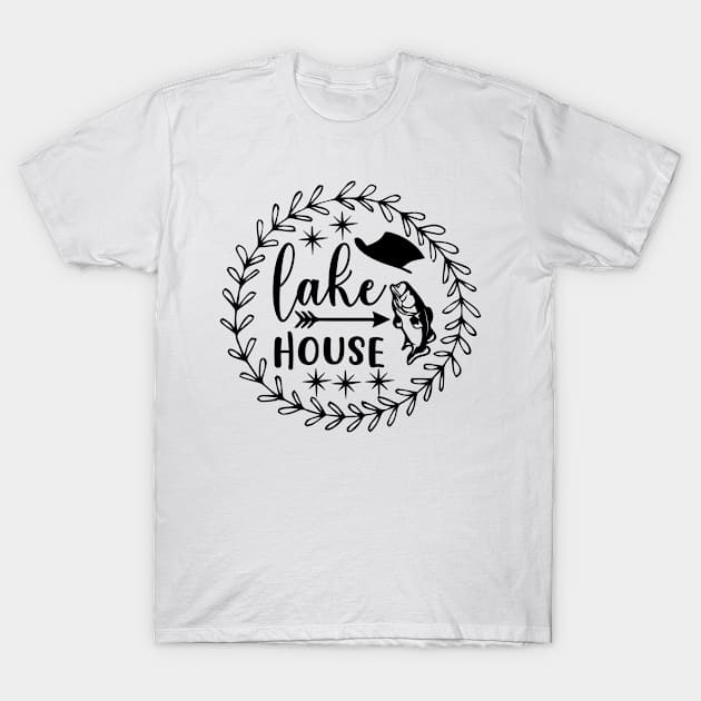 Lake House T-Shirt by Dream zone